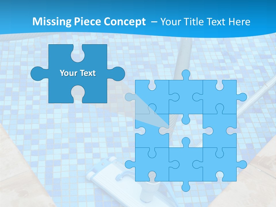 Automation Nobody Blue PowerPoint Template