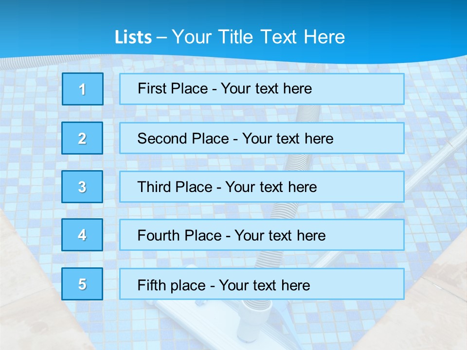 Automation Nobody Blue PowerPoint Template