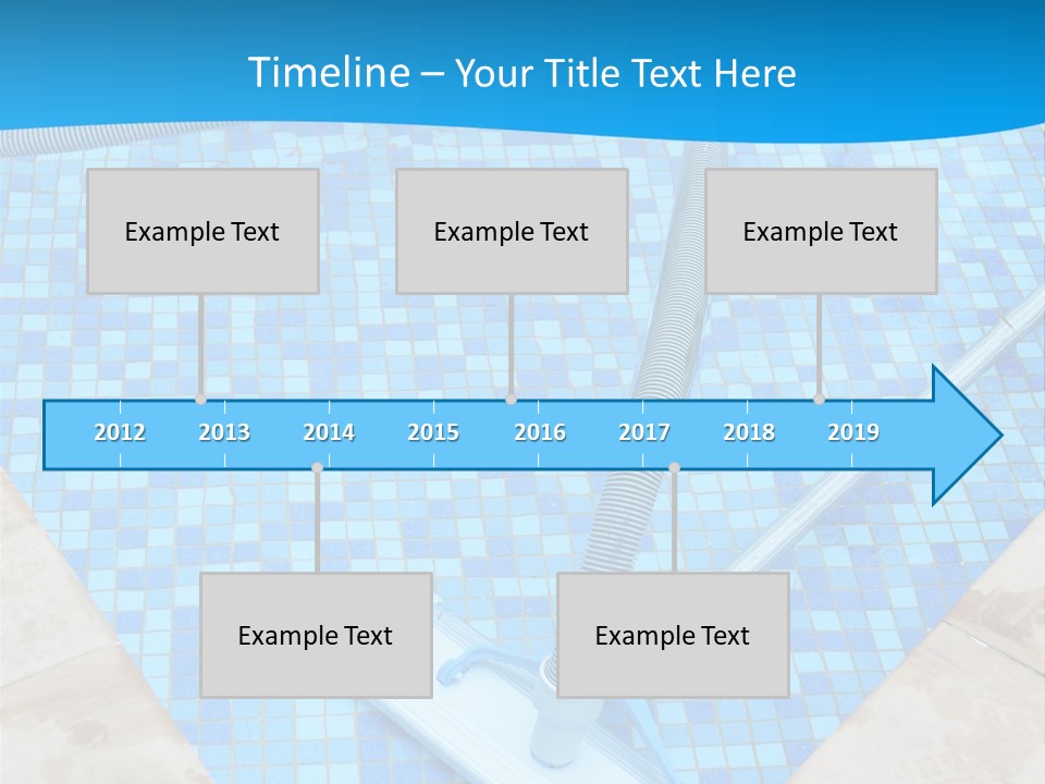 Automation Nobody Blue PowerPoint Template