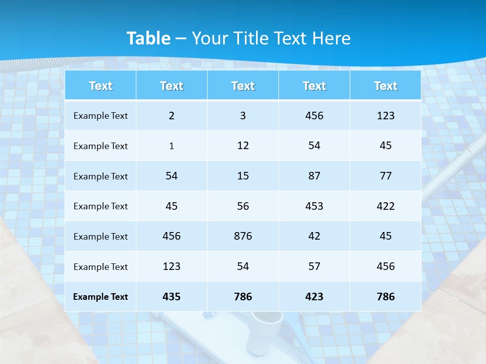 Automation Nobody Blue PowerPoint Template