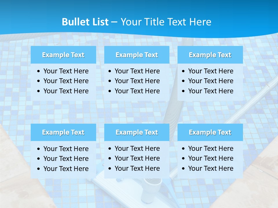 Automation Nobody Blue PowerPoint Template