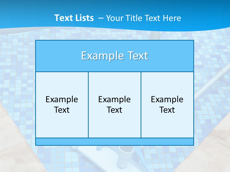 Automation Nobody Blue PowerPoint Template