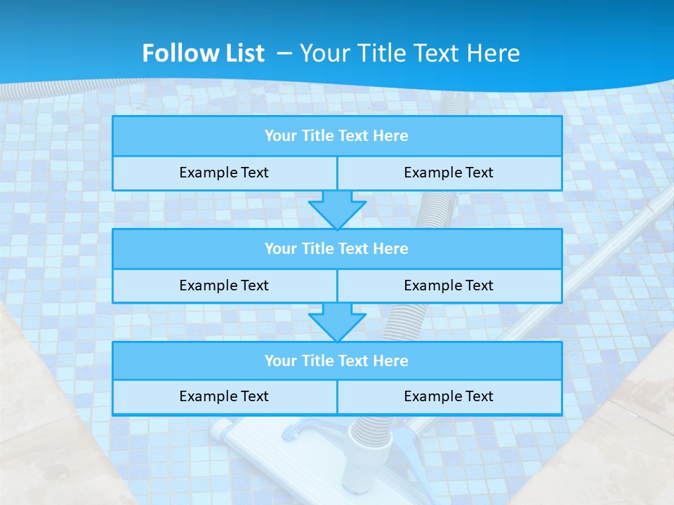 Automation Nobody Blue PowerPoint Template