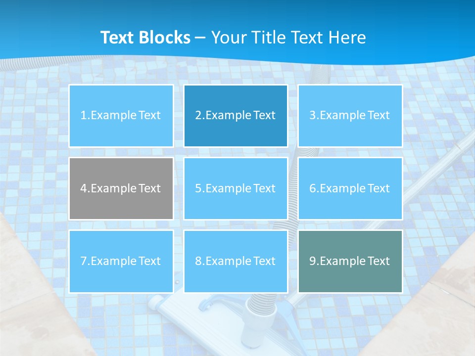 Automation Nobody Blue PowerPoint Template