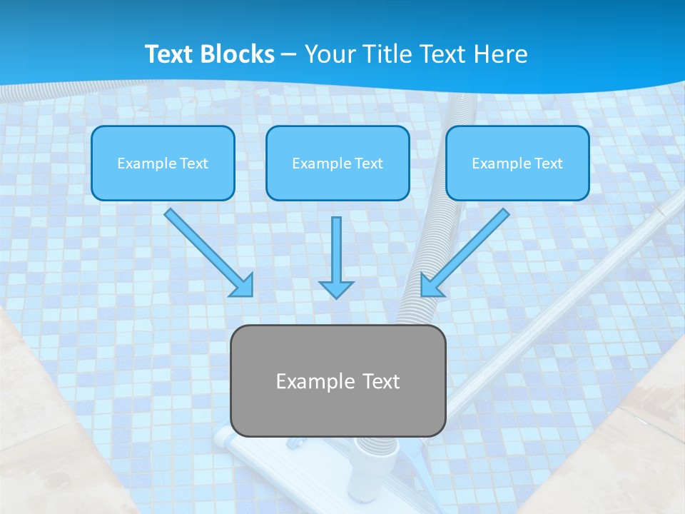 Automation Nobody Blue PowerPoint Template