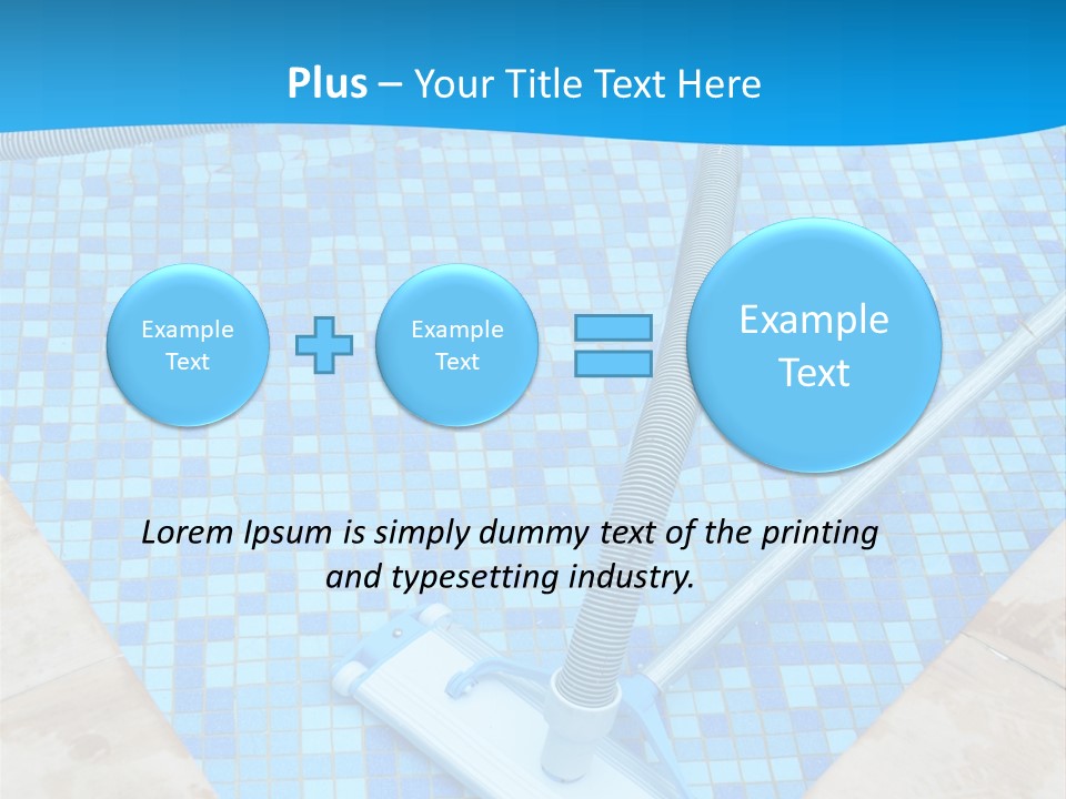 Automation Nobody Blue PowerPoint Template