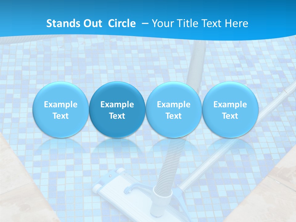 Automation Nobody Blue PowerPoint Template