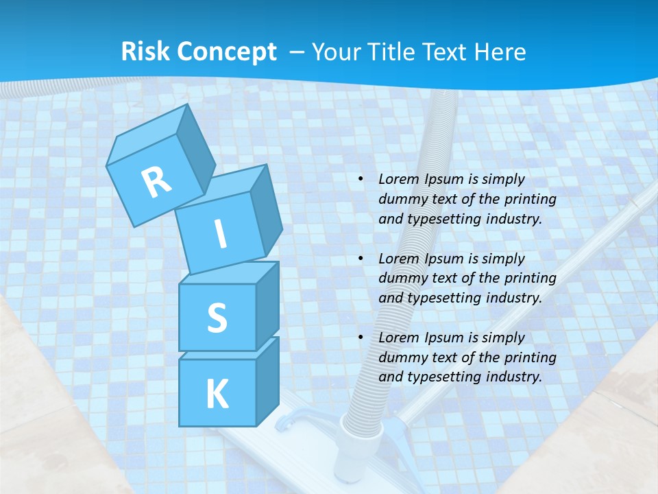 Automation Nobody Blue PowerPoint Template