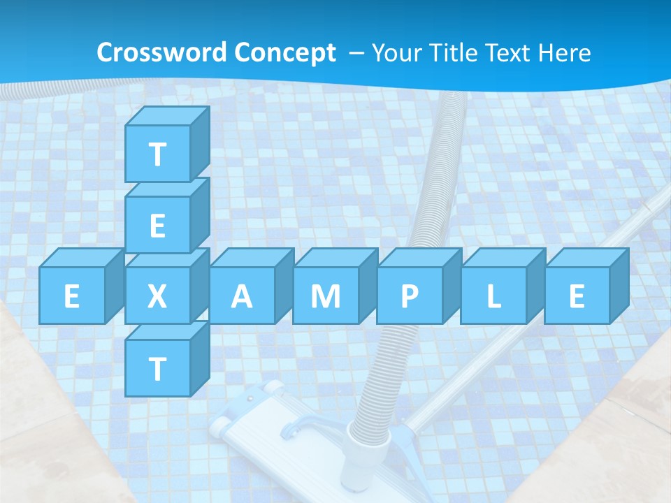Automation Nobody Blue PowerPoint Template