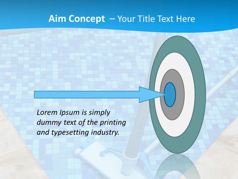 Automation Nobody Blue PowerPoint Template