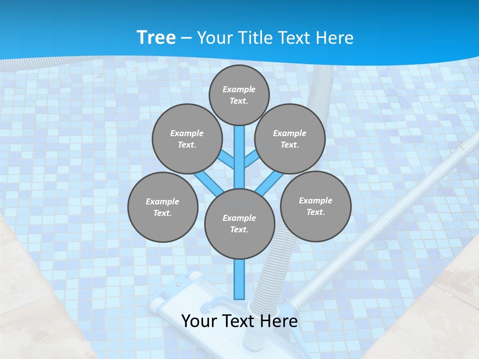 Automation Nobody Blue PowerPoint Template