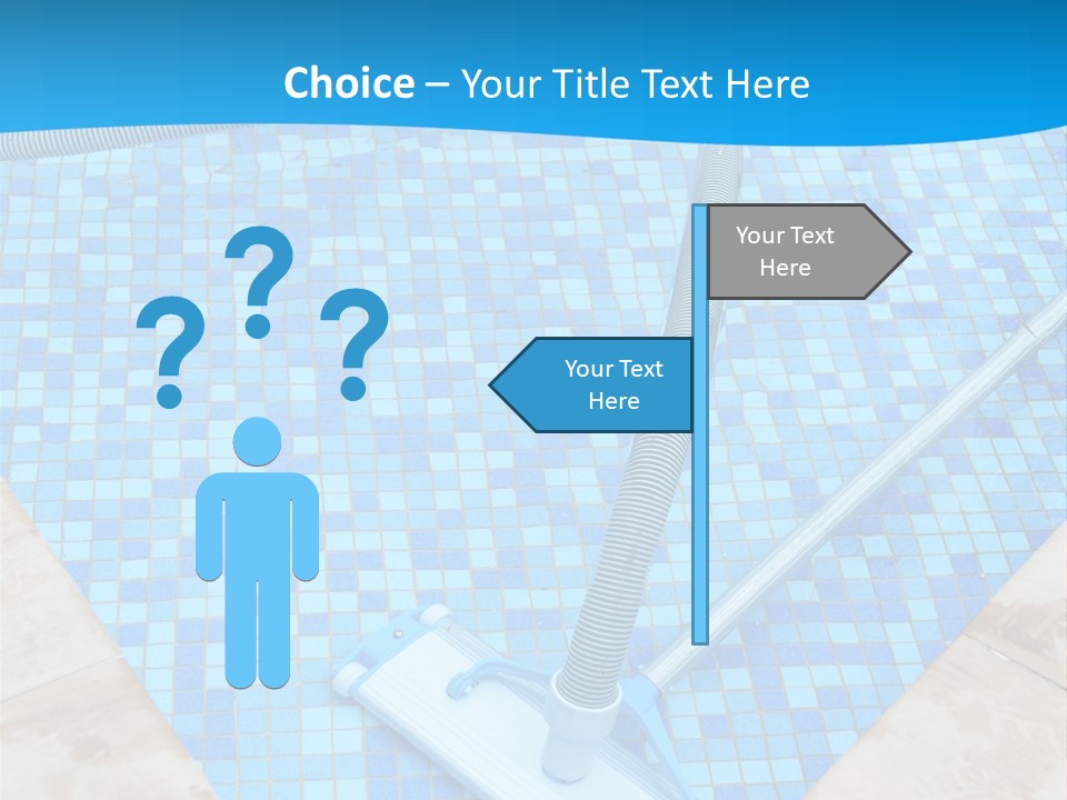 Automation Nobody Blue PowerPoint Template