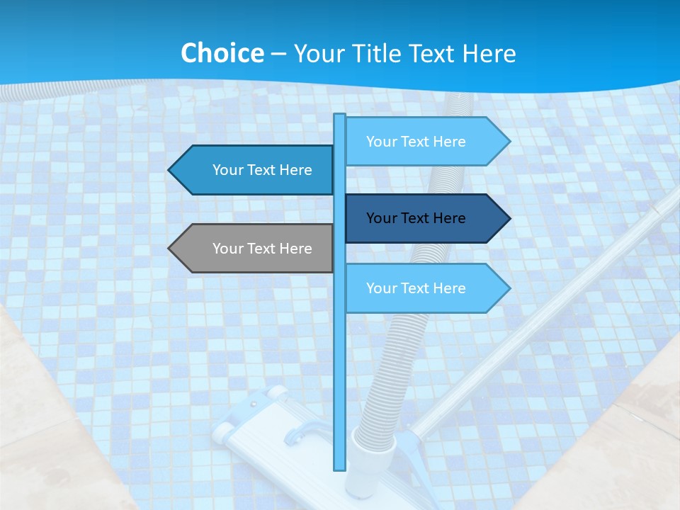 Automation Nobody Blue PowerPoint Template