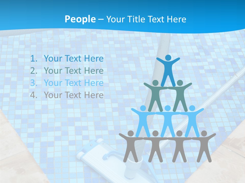 Automation Nobody Blue PowerPoint Template