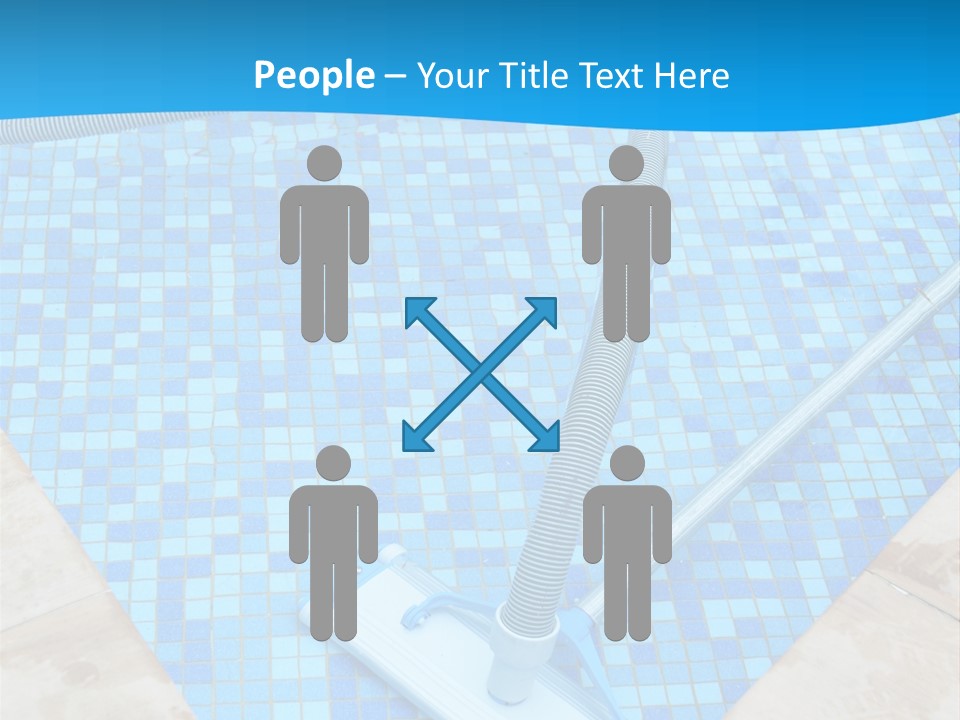 Automation Nobody Blue PowerPoint Template