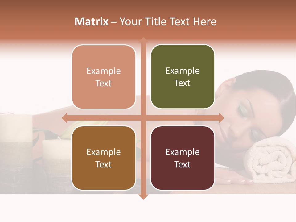 Care Massaging Resting PowerPoint Template