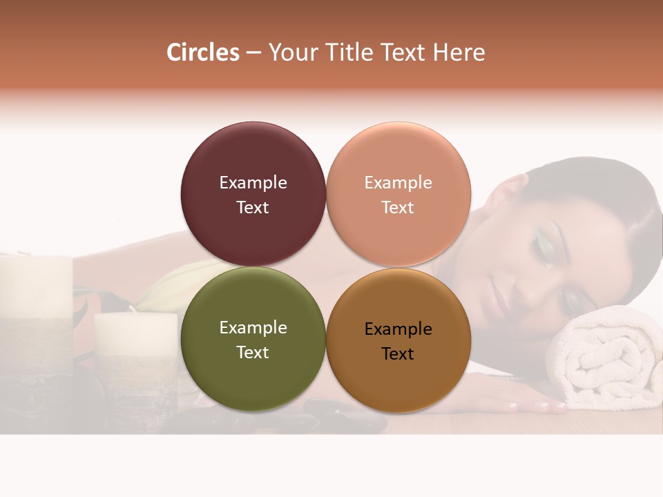 Care Massaging Resting PowerPoint Template