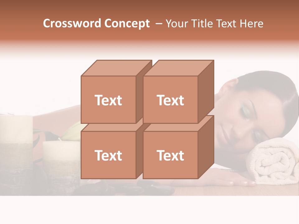 Care Massaging Resting PowerPoint Template