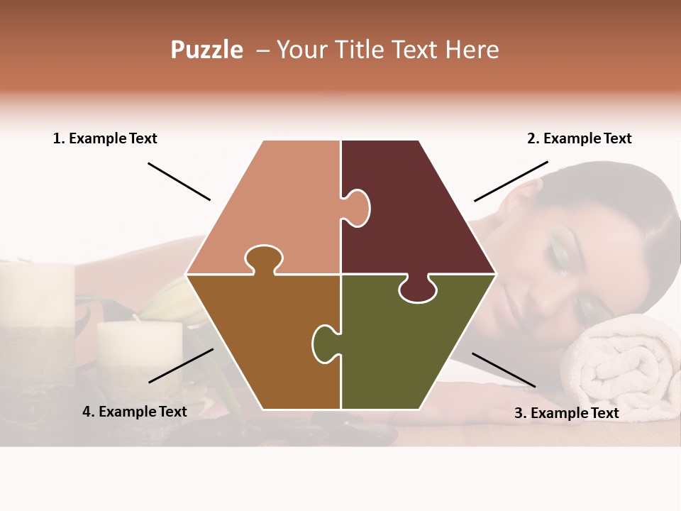 Care Massaging Resting PowerPoint Template