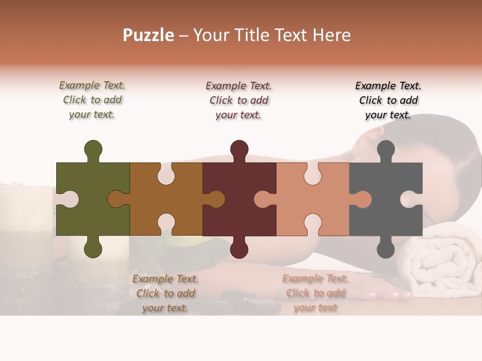 Care Massaging Resting PowerPoint Template