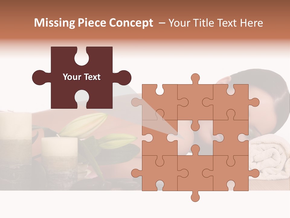 Care Massaging Resting PowerPoint Template