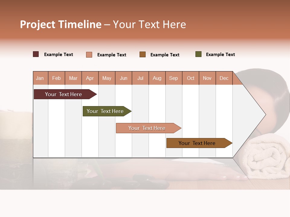 Care Massaging Resting PowerPoint Template