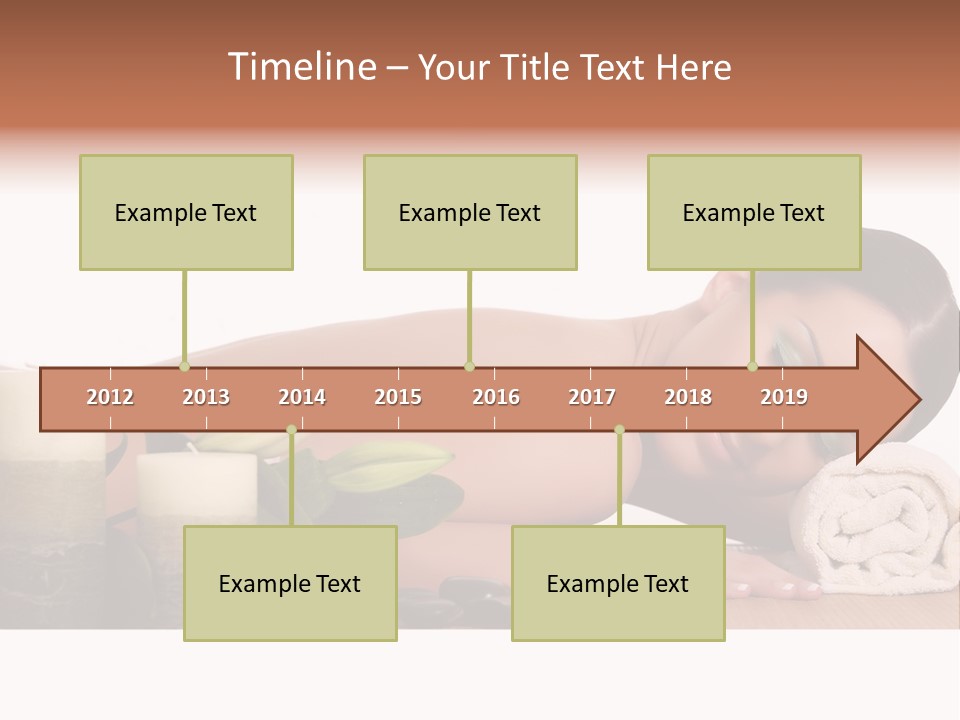 Care Massaging Resting PowerPoint Template