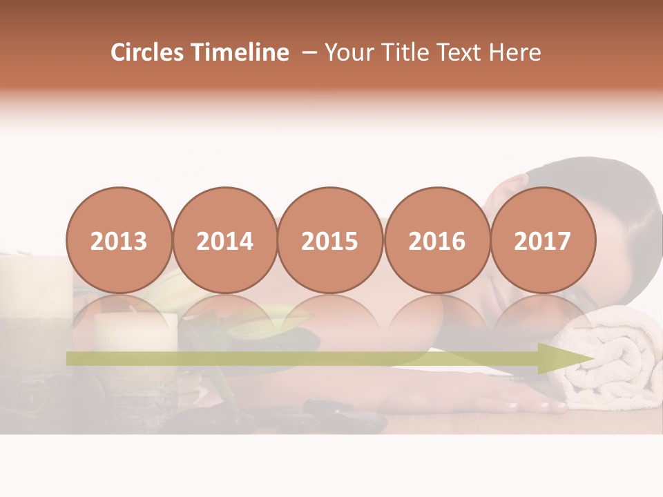 Care Massaging Resting PowerPoint Template