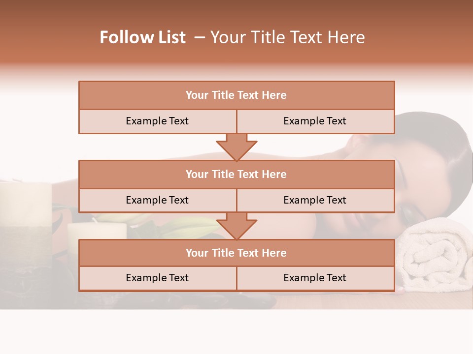 Care Massaging Resting PowerPoint Template