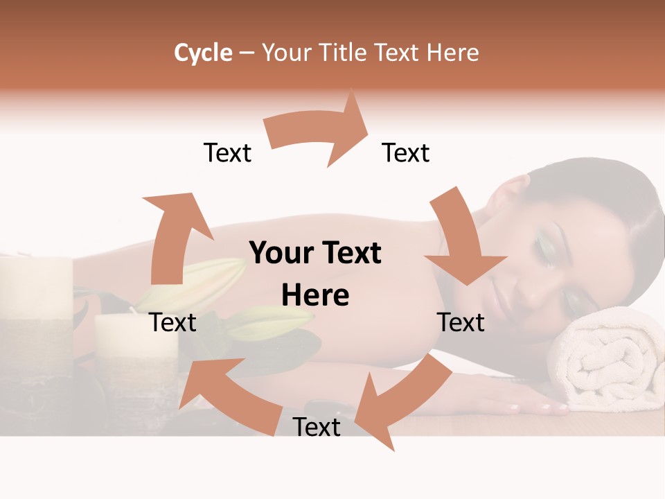 Care Massaging Resting PowerPoint Template