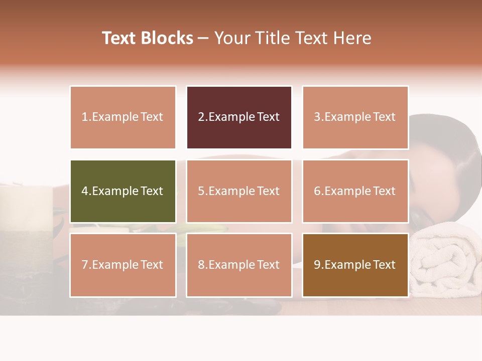 Care Massaging Resting PowerPoint Template