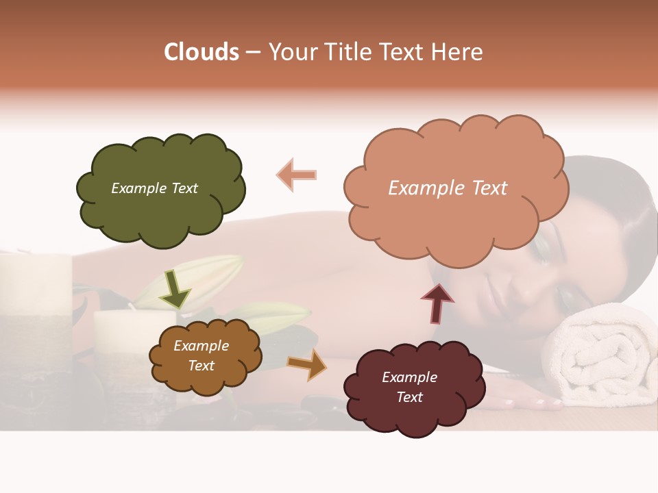 Care Massaging Resting PowerPoint Template