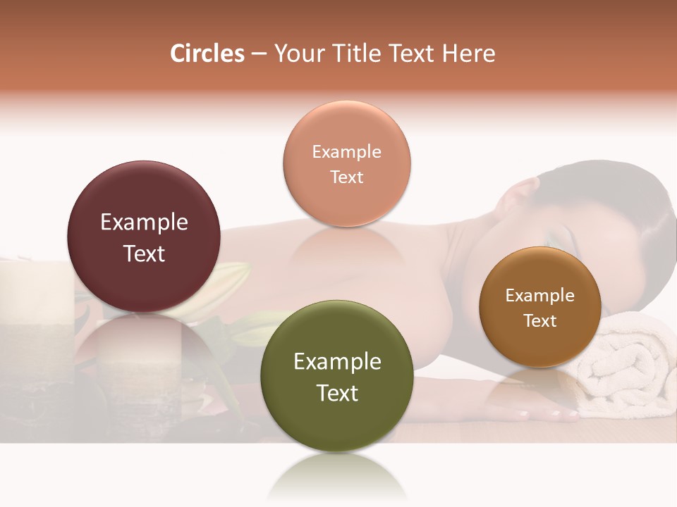 Care Massaging Resting PowerPoint Template