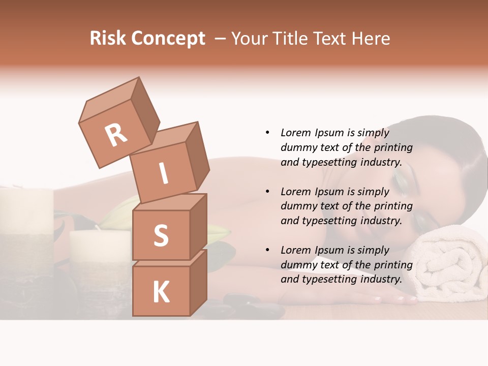 Care Massaging Resting PowerPoint Template