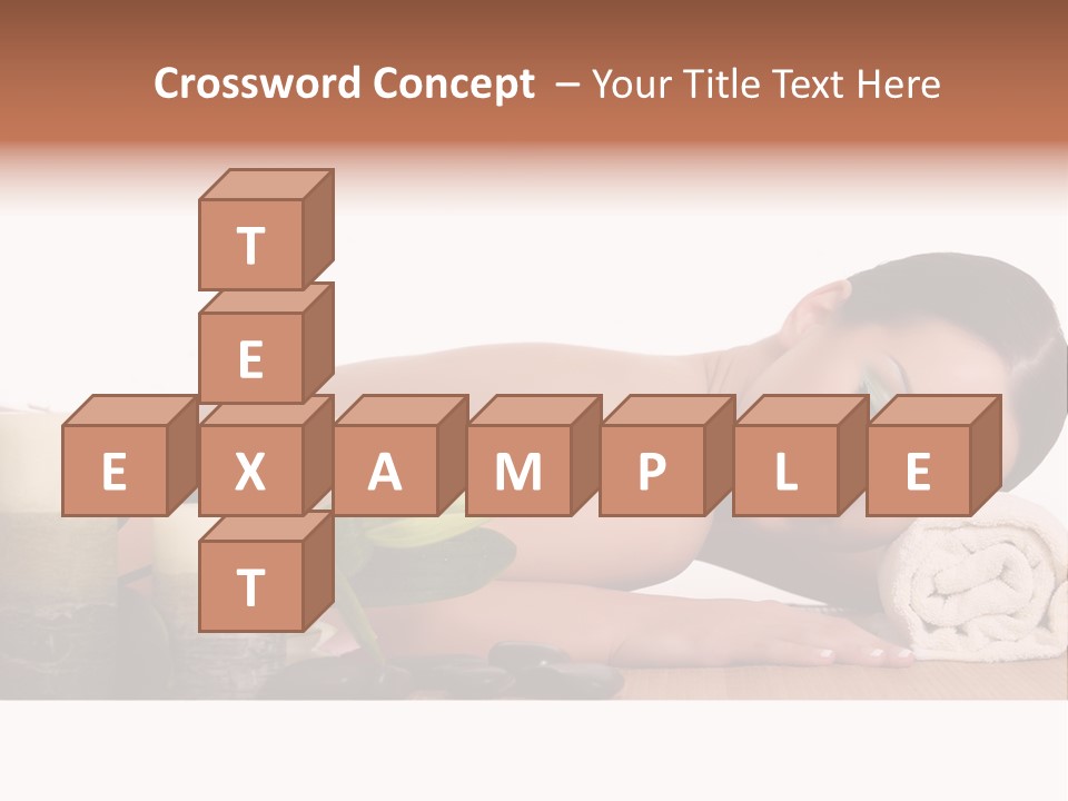 Care Massaging Resting PowerPoint Template