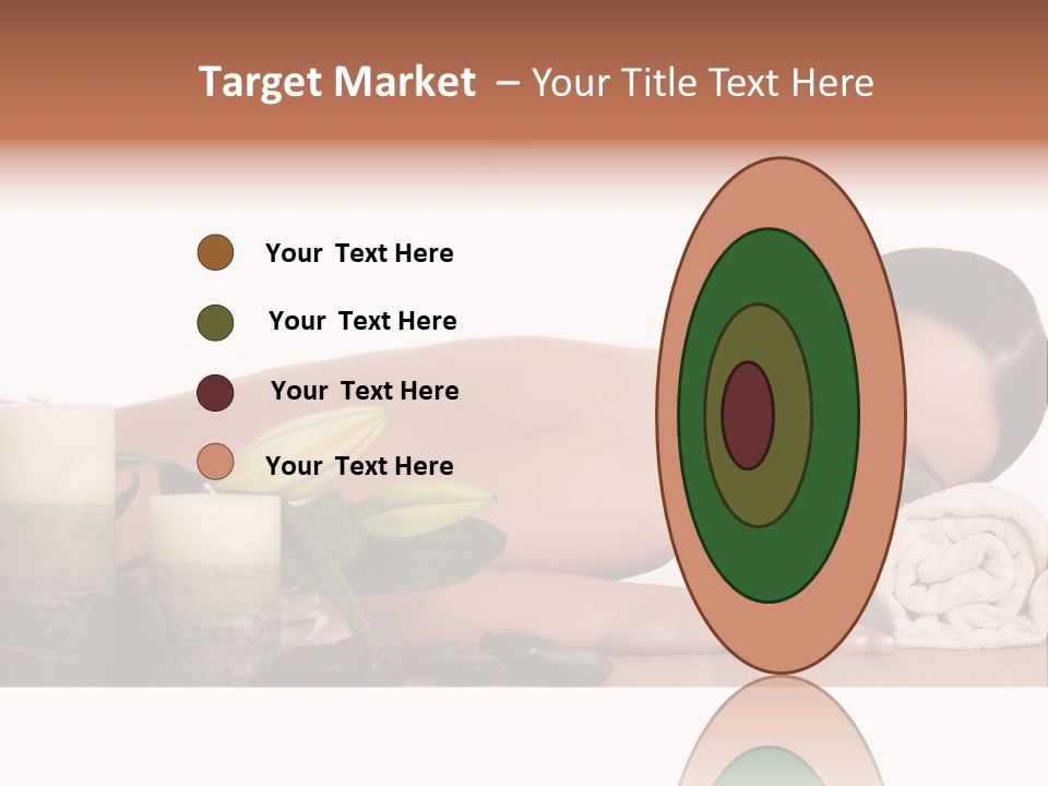 Care Massaging Resting PowerPoint Template