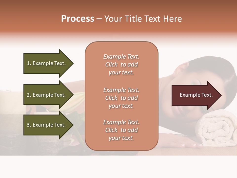 Care Massaging Resting PowerPoint Template