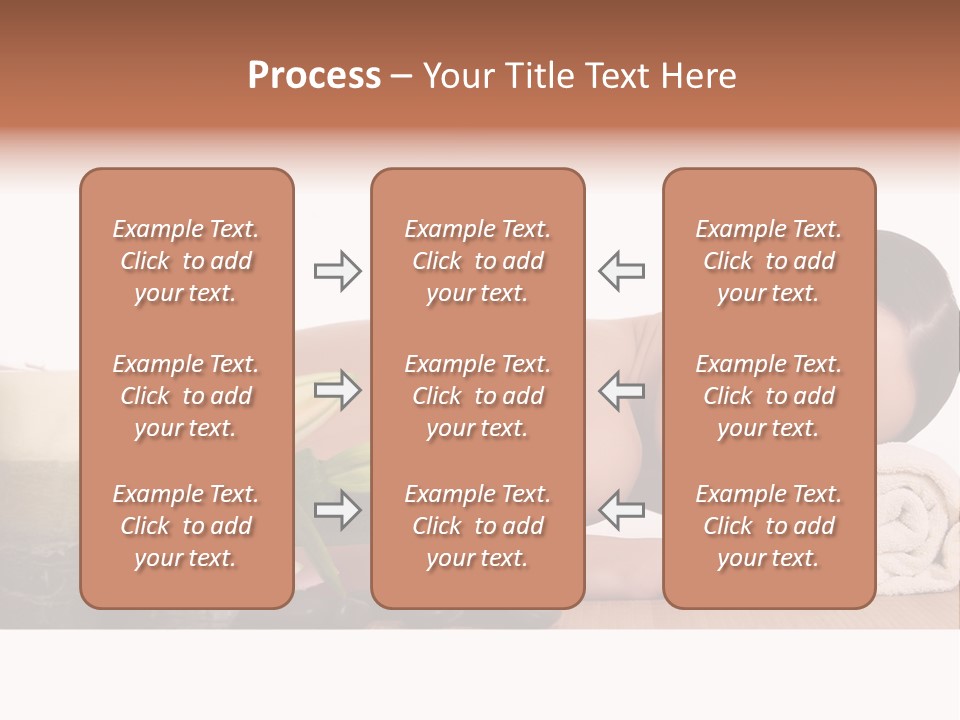 Care Massaging Resting PowerPoint Template