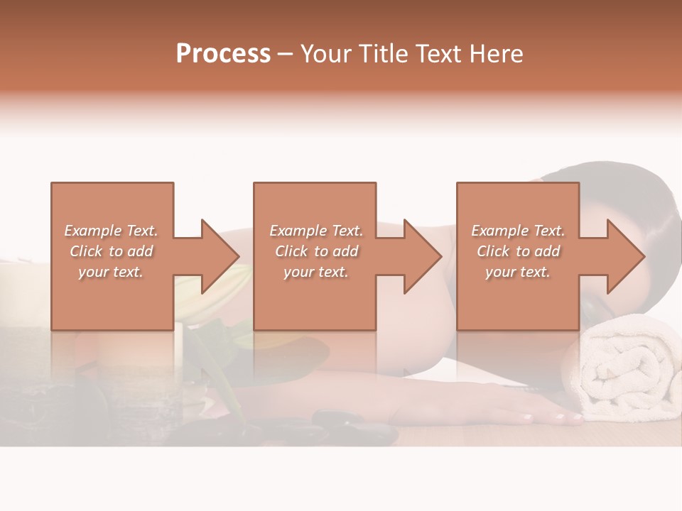 Care Massaging Resting PowerPoint Template