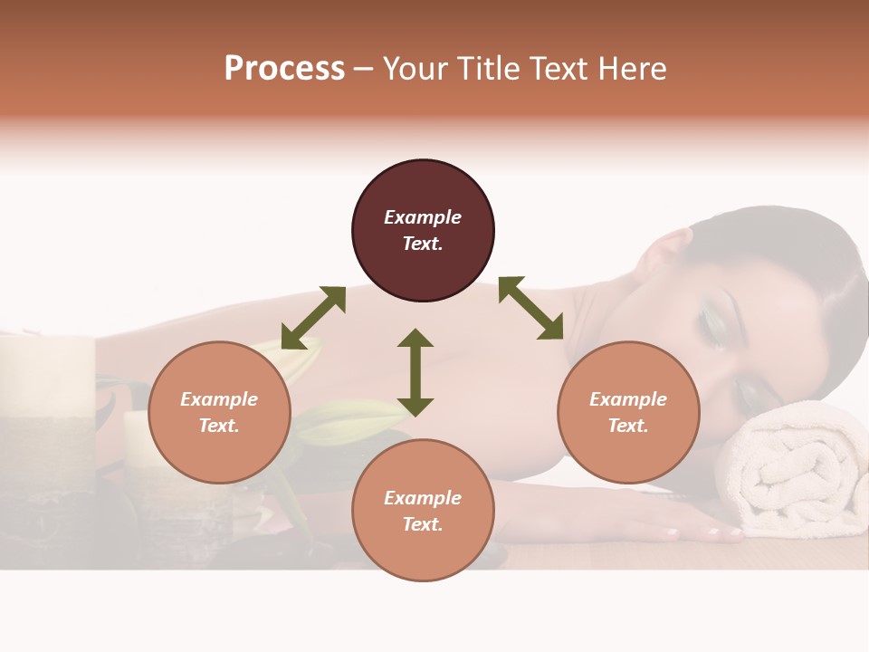 Care Massaging Resting PowerPoint Template