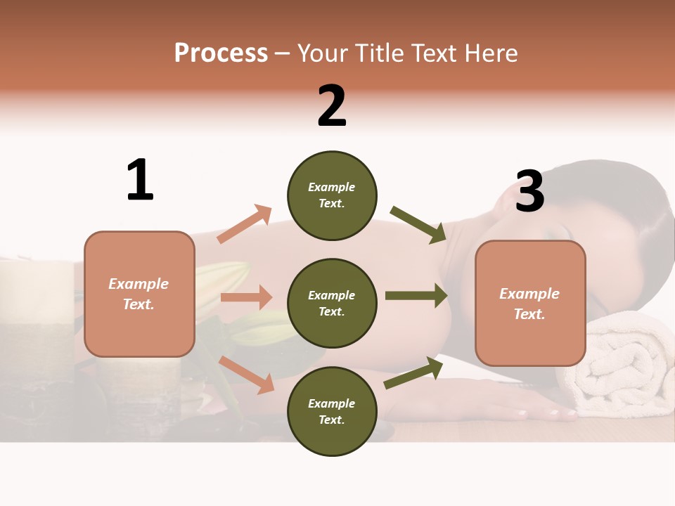 Care Massaging Resting PowerPoint Template