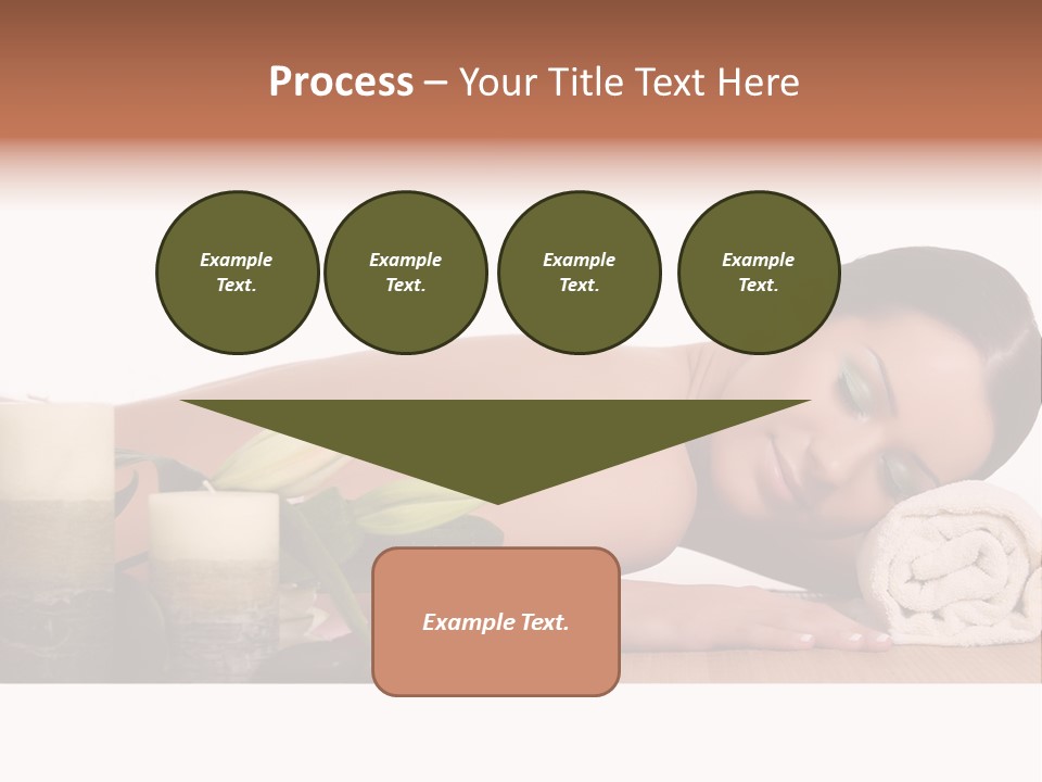 Care Massaging Resting PowerPoint Template