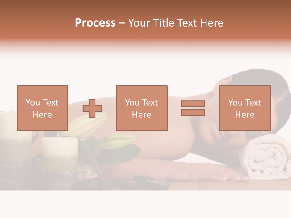 Care Massaging Resting PowerPoint Template