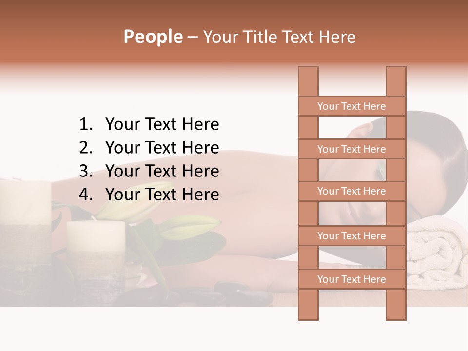 Care Massaging Resting PowerPoint Template