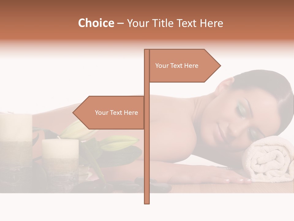 Care Massaging Resting PowerPoint Template