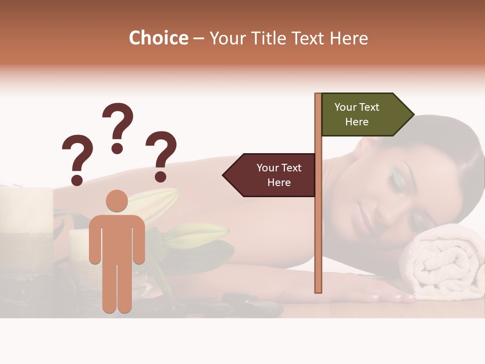 Care Massaging Resting PowerPoint Template