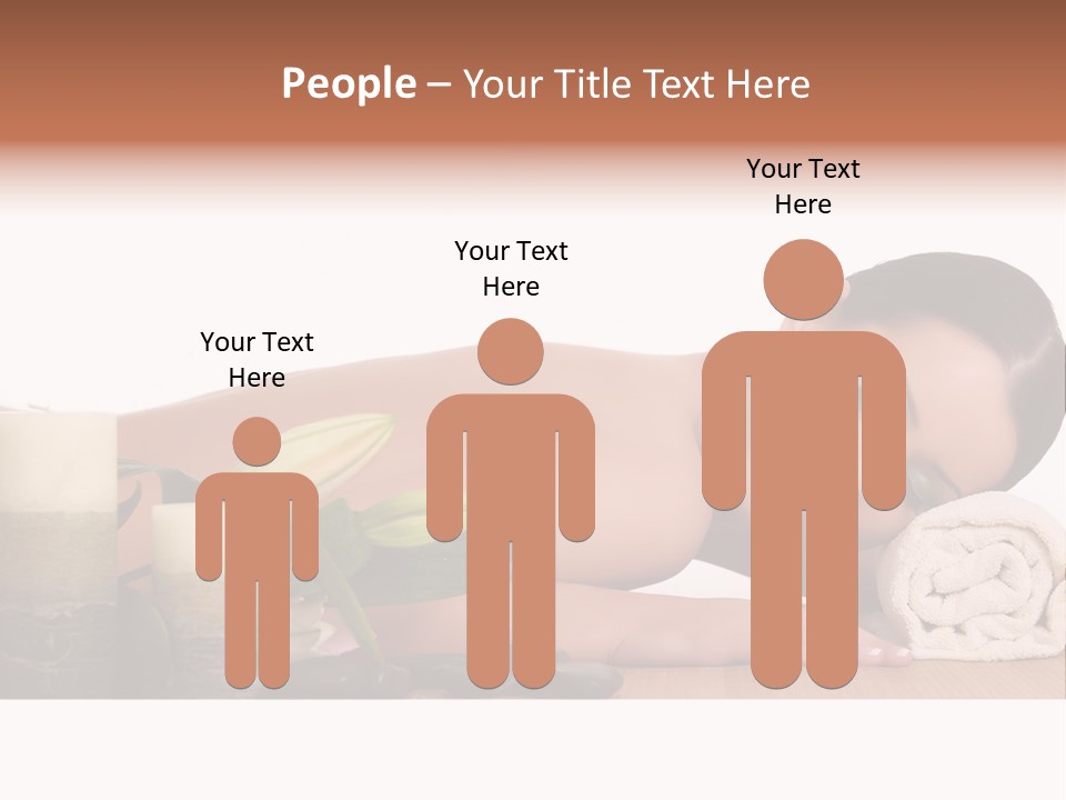 Care Massaging Resting PowerPoint Template