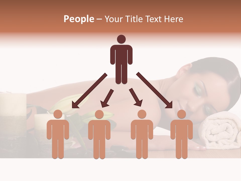 Care Massaging Resting PowerPoint Template