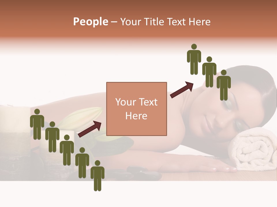 Care Massaging Resting PowerPoint Template