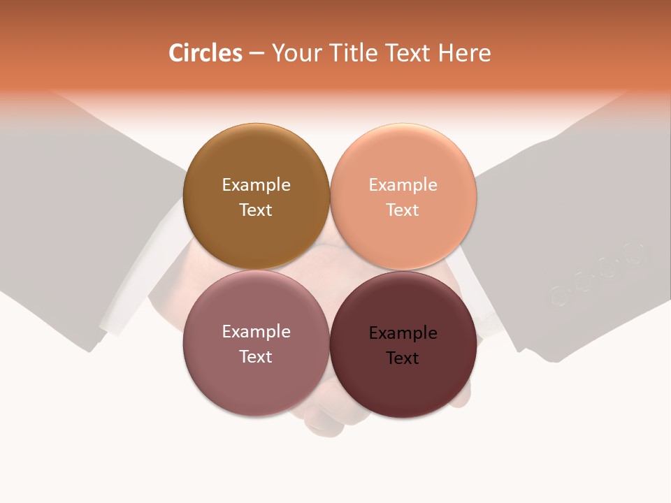 Together Isolated Commerce PowerPoint Template